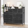 9-Drawer Storage Dresser w/ Power Outlets, Waterproof MDF Top, Multi-Color - 2 of 4