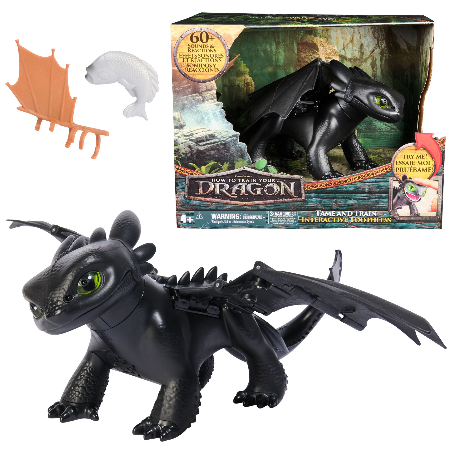 How to Train Your Dragon Tame & Train Interactive Toothless
