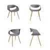 COSCO Outdoor/Indoor Resin Ribbon Chair - 4 of 4