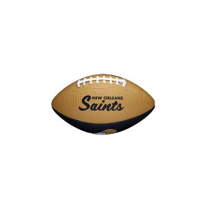 NFL Wilson Retro Jr Football - New Orleans Saints - 1 of 4