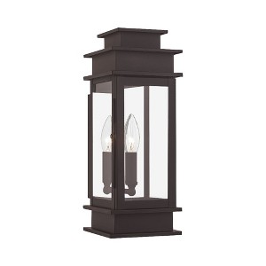 Livex Lighting Princeton 1 - Light Wall Light in  Bronze - 1 of 2
