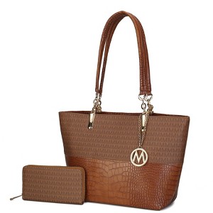 MKF Collection Sasha Tote Women’s Vegan Leather Spacious Interior Handbag by Mia K - 1 of 4