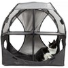 Munora Kitty-Play Obstacle Travel Collapsible Soft Folding Pet Cat House - 2 of 4