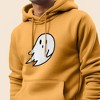 Dalix Giant Ghost Embroidered Hoodie Soft Fleece Hood Sweatshirt Mens - 4 of 4