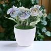 Unique Bargains Artificial Plants Flower Plastic 3.74"x3.74"x7.87" 1 Pc - 2 of 4