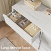 CuisinSmart 6/7/8 Drawer Dresser for Bedroom, Natural Double Dresser Organizer with Concave Handles, Modern Chest of Drawers - 3 of 4