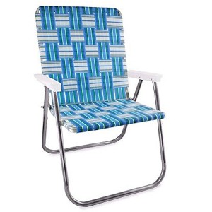 Lawn Chair USA Folding Aluminum Extra Wide Magnum Webbed Chair - 1 of 4