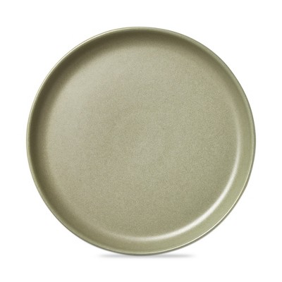 TAG Logan Salad Plate Stoneware Dishwasher Safe Sage, 9.5. inch. Set 4