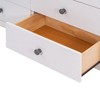 NicBex Modern Wooden Storage Dresser with 6 Drawers,Double Chest of Drawers for Kids Room,Living Room,Bedroom,Entryway,Hallway - 4 of 4