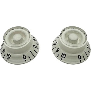 AxLabs Bell Knob (Black Lettering) - 2 Pack White - 1 of 1