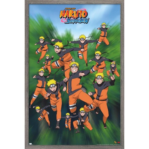 Trends International Naruto Shippuden - Poses Framed Wall Poster Prints - image 1 of 4