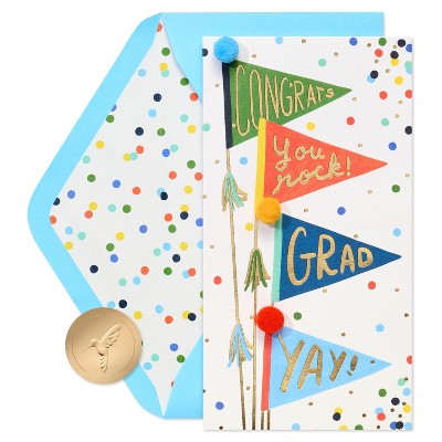 PAPYRUS Graduation Card Money Holder or Gift Card Holder Amazing Accomplishment