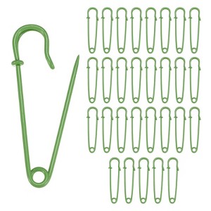 Unique Bargains Sewing Upholstery Spring Lock Blanket Bulk Large Safety Pins 30 Pcs - 1 of 4