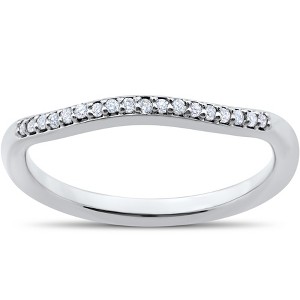 Pompeii3 1/10 ct Diamond Zoe Wedding Ring - 1 of 4