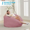 Mjkone Bean Bag Chairs for Adults, 2 in 1 Bean Bag Chairs, Convertible Bean Bag with Filler for Gaming Large Foam - 2 of 4