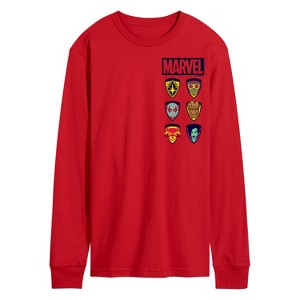 Men's - Marvel - Guardians of the Galaxy Icons Long Sleeve Graphic T-Shirt - 1 of 3