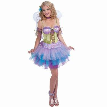 Spring Daydream Fairy Dress Costume w/Armbands Adult