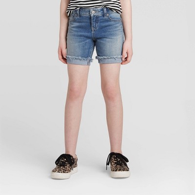 target girls jean shorts