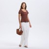 Women's Short Sleeve Scoop Neck Jersey Top - A New Day™ - 3 of 3