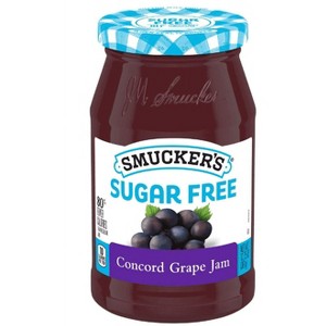 Smucker's Sugar Free Concord Grape Jam with Splenda Brand Sweetener, 12.75 Ounces (Pack of 2) - 1 of 1
