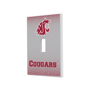 NCAA Pac-12 Universities Linen Hidden-Screw Light Switch Plate for Single Toggle - 1 of 4