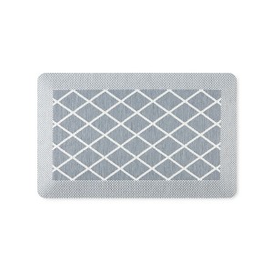 Martha Stewart Miles Modern Diamond Anti-Fatigue Air-Infused Kitchen Mat - 1 of 4