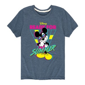 Boys' - Disney - Ready For Summer Short Sleeve Graphic T-Shirt - 1 of 4