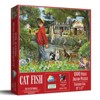Sunsout Cat Fish 1000 pc   Jigsaw Puzzle 52323 - 2 of 4