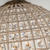 ALOADECOR 3-Light 18'' Handcrafted Antique Gold Crystal Globe Chandelier Vintage French Pendant Lighting with K9 Crystal Beads - 4 of 4