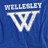 Men's Wellesley College Official Distressed Primary Logo T-Shirt Wellesley College - 2 of 4