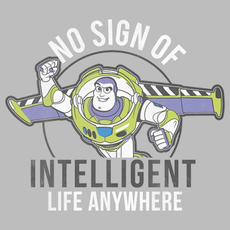 Men's Toy Story Buzz No Sign Of Intelligent Life T-Shirt, 2 of 6