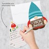 Big Dot of Happiness Garden Gnomes - Shaped Fill-In Invitations - Forest Gnome Party Invitation Cards with Envelopes - Set of 12 - 2 of 4