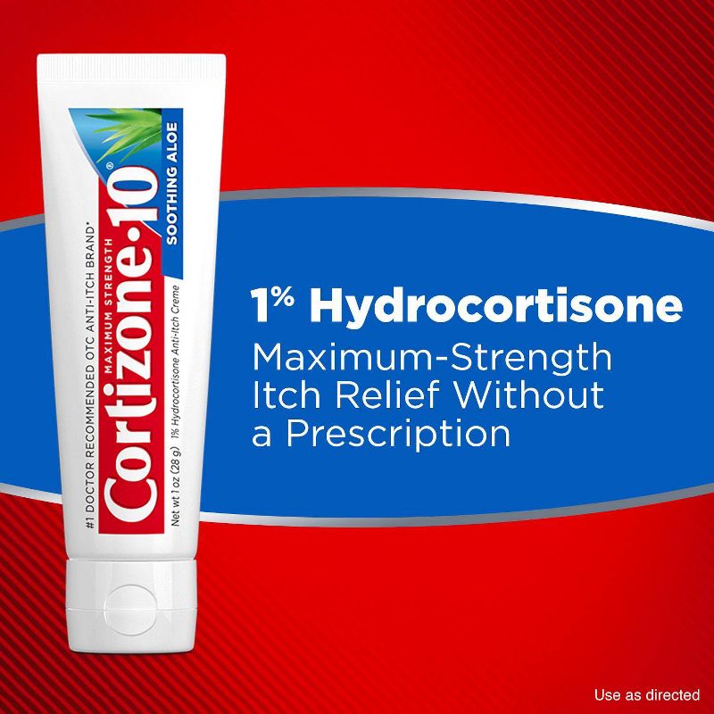Cortizone 10 Maximum Strength Aloe Anti-Itch Creme, 5 of 10