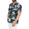 LA LEELA Mens Hawaiian Short Sleeve Button Down Shirt Men's Summer Shirts Casual Beach Holiday Hawaii Island Shirts for Men Funny - image 3 of 4