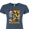 Women's - Marvel - Wolverine Vs Villians Fitted Graphic T-Shirt - 2 of 3