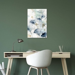 iCanvas Indigo Gingko II by Carol Robinson Canvas Print Wall Art - 1 of 3