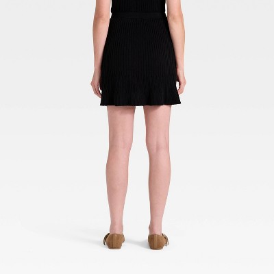 Women's Pointelle Mini Sweater Skirt - Universal Thread' - image 2