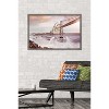 Trends International Roller Coaster Bridge Framed Wall Poster Prints - 2 of 4