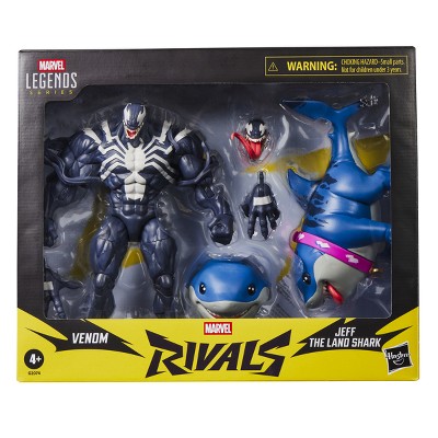 Детские фигурки Marvel Legends Series Marvel Rivals Venom & Jeff the Land Shark Action Figures — фото 3
