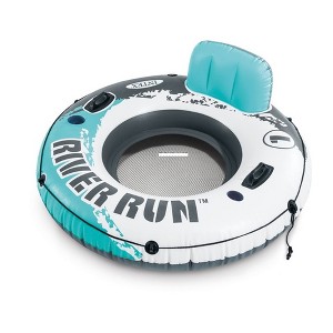 Intex Aqua River Run I Sport Lounge, Inflatable Water Float, 53" Diameter - 1 of 3
