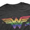 Men's DC Wonder Woman Rainbow Wonder Woman T-Shirt - 3 of 4