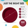 Exquisite Disposable Plastic Dinner Plates- 100 Count - 2 of 4