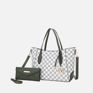 MKF Collection Gianna Women’s Tote with matching Wallet by Mia K – 2 Pieces - 1 of 4