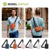 Unique Bargains Small Anti-Theft Crossbody Sling Backpack Nylon Chest Bag Fanny Pack - 2 of 4
