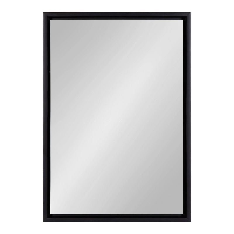 18&#34; x 24&#34; Evans Rectangle Wall Mirror Black - Kate &#38; Laurel All Things Decor, 3 of 7