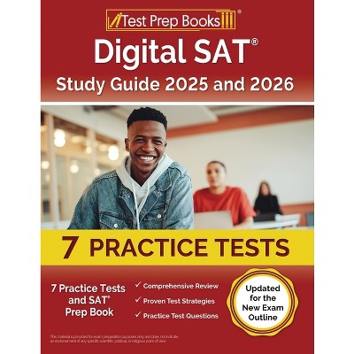 Digital SAT Study Guide 2024 and 2025 - by  Lydia Morrison (Paperback)