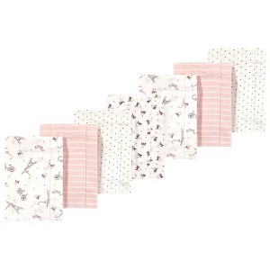 Luvable Friends Hudson Baby Flannel Burp Cloths 7pk - 1 of 1