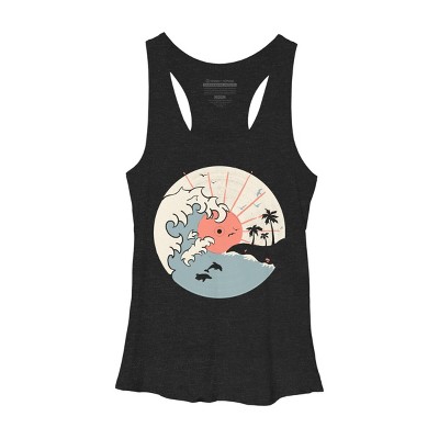 Women's Design By Humans OCN LP... By NDTank Racerback Tank Top