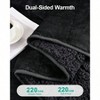 15 Lbs Dual Sided Fluffy Heavy Weighted Blankets for Adults - No Bunching with Double Layers of Soft Inner Lining 60x 80, 15 Pounds - 3 of 4