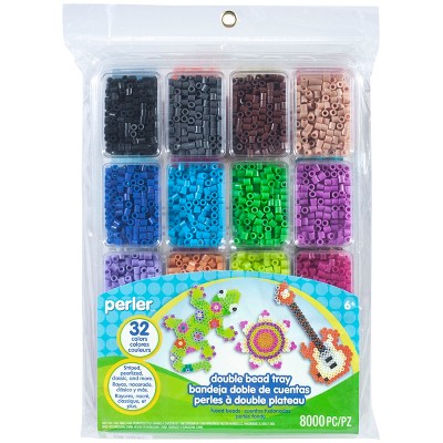 Perler Mini Beads Fused Bead Tray 16,000/pkg-summer : Target